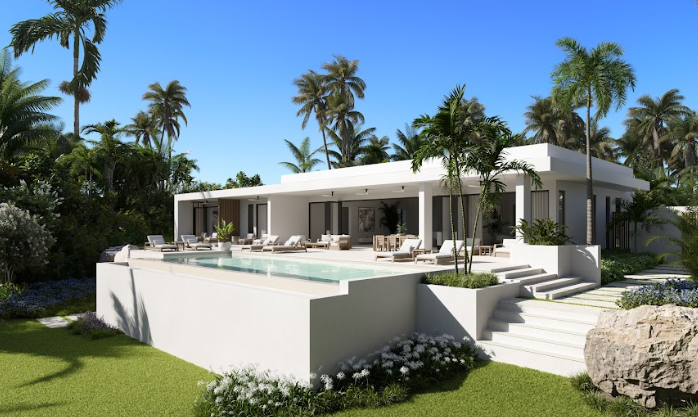 Frint pool view