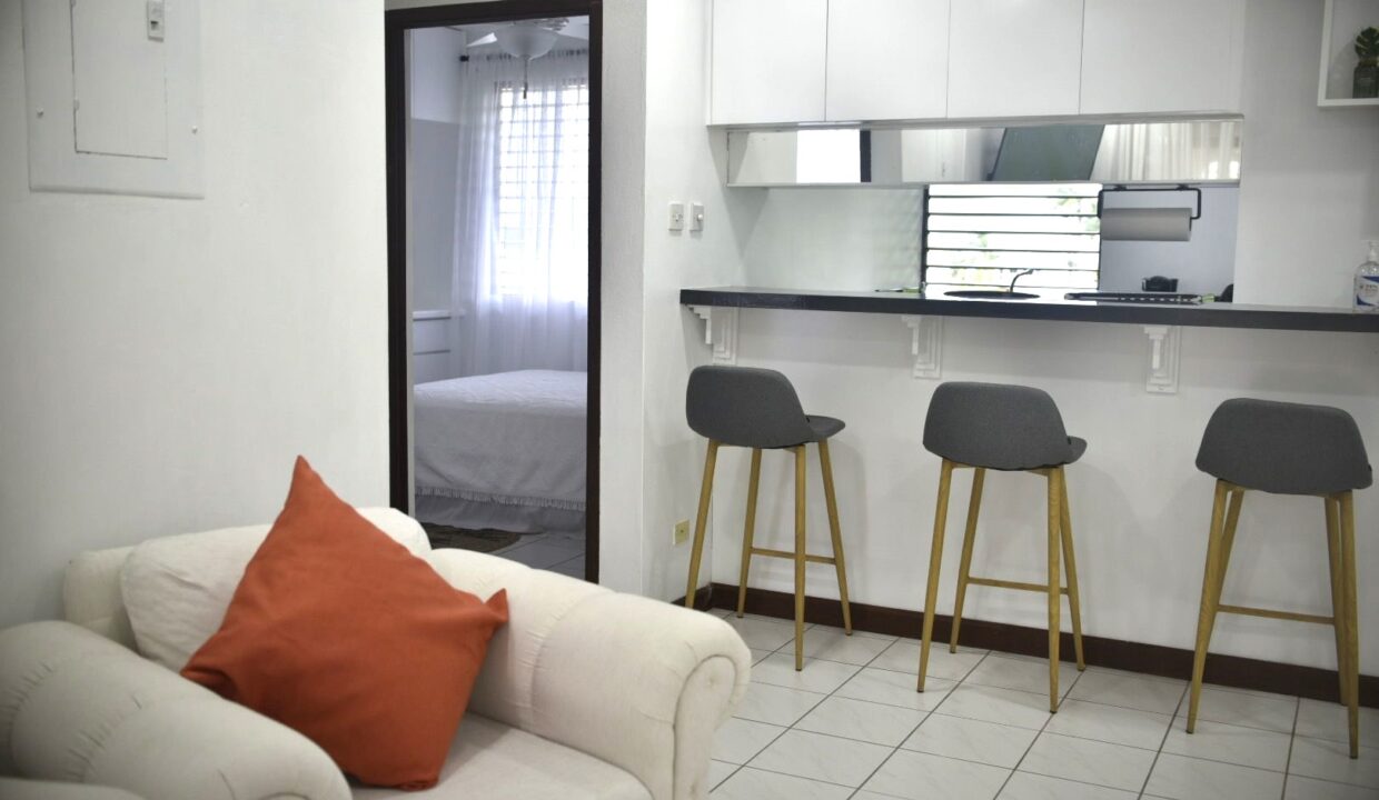 Kitchen from dining